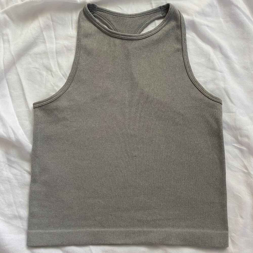 Free People Intimately Intimately Hayley Racerback Brami Gray